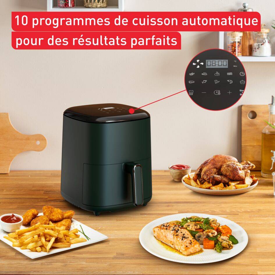 Easy Fry Max, Air fryer mono tiroir,  5L, Jusqu'à 6 personnes