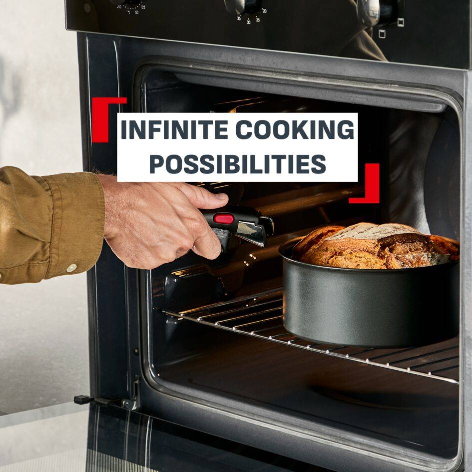 Ingenio Excellence+, Casseroles 16/18/20&nbsp;cm, Empilable, Revêtement antiadhésif, Induction