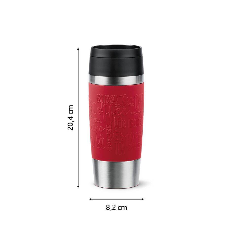 TRAVEL MUG CLASSIC 0,36L ROUGE