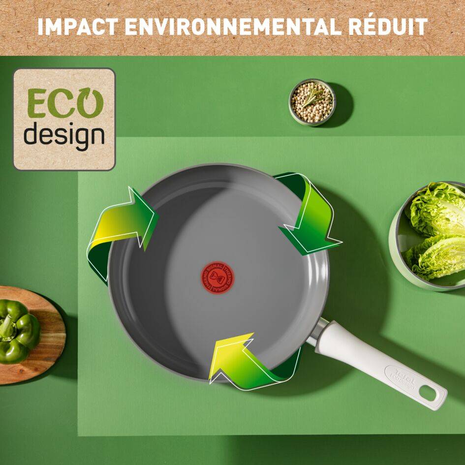 Renew On, Céramique antiadhésive, Poêle 20 cm, Induction