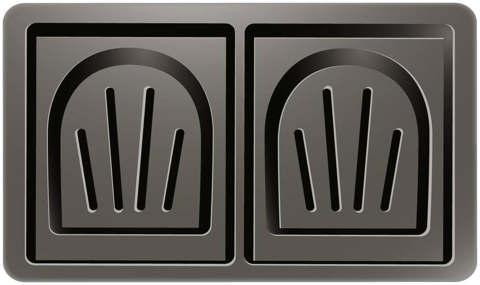 Croque gaufre Inox & Design