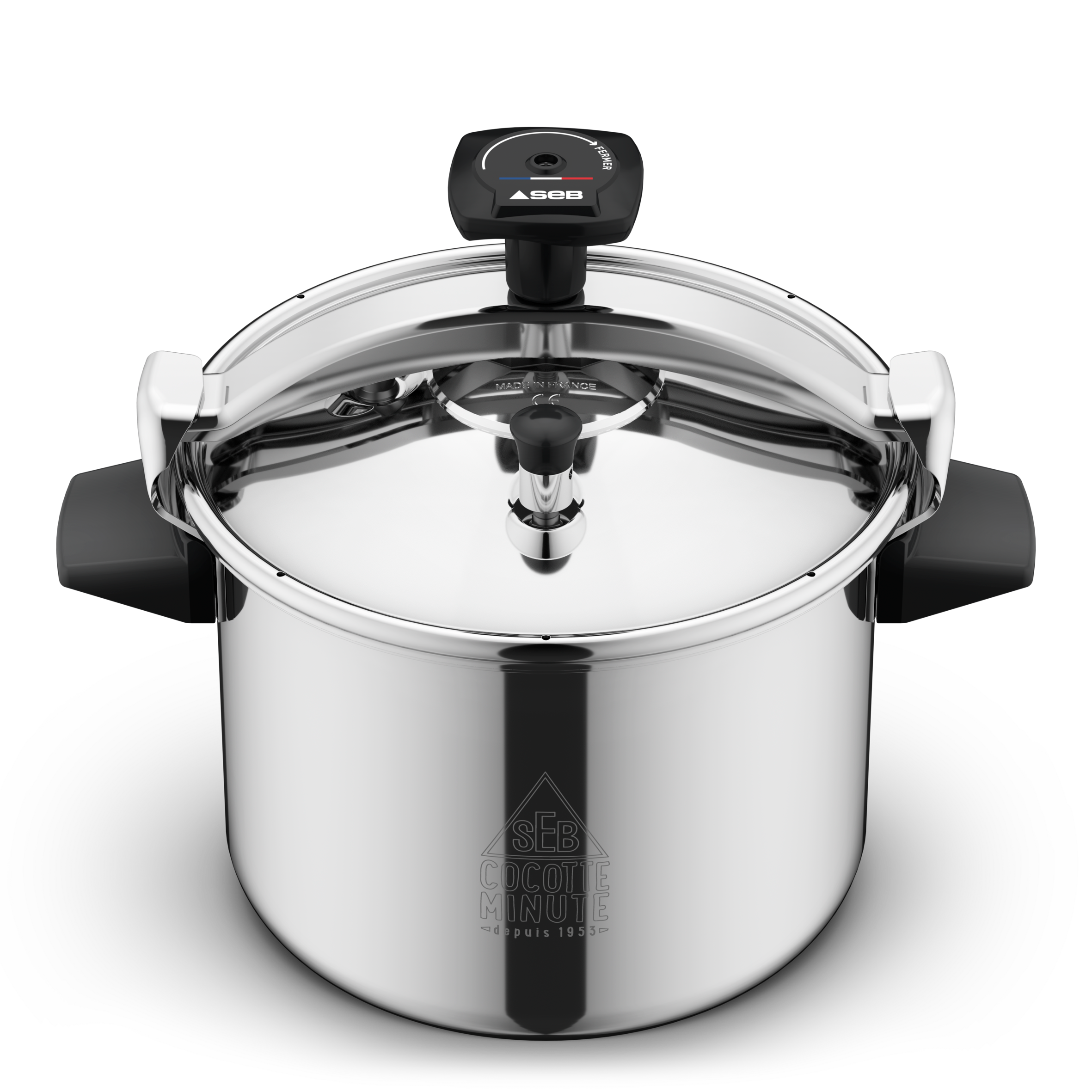 AUTHENTIQUE Eco, Cocotte-minute® 9L, Induction, Cuisson rapide, Cuisine saine, Fabriqué en France