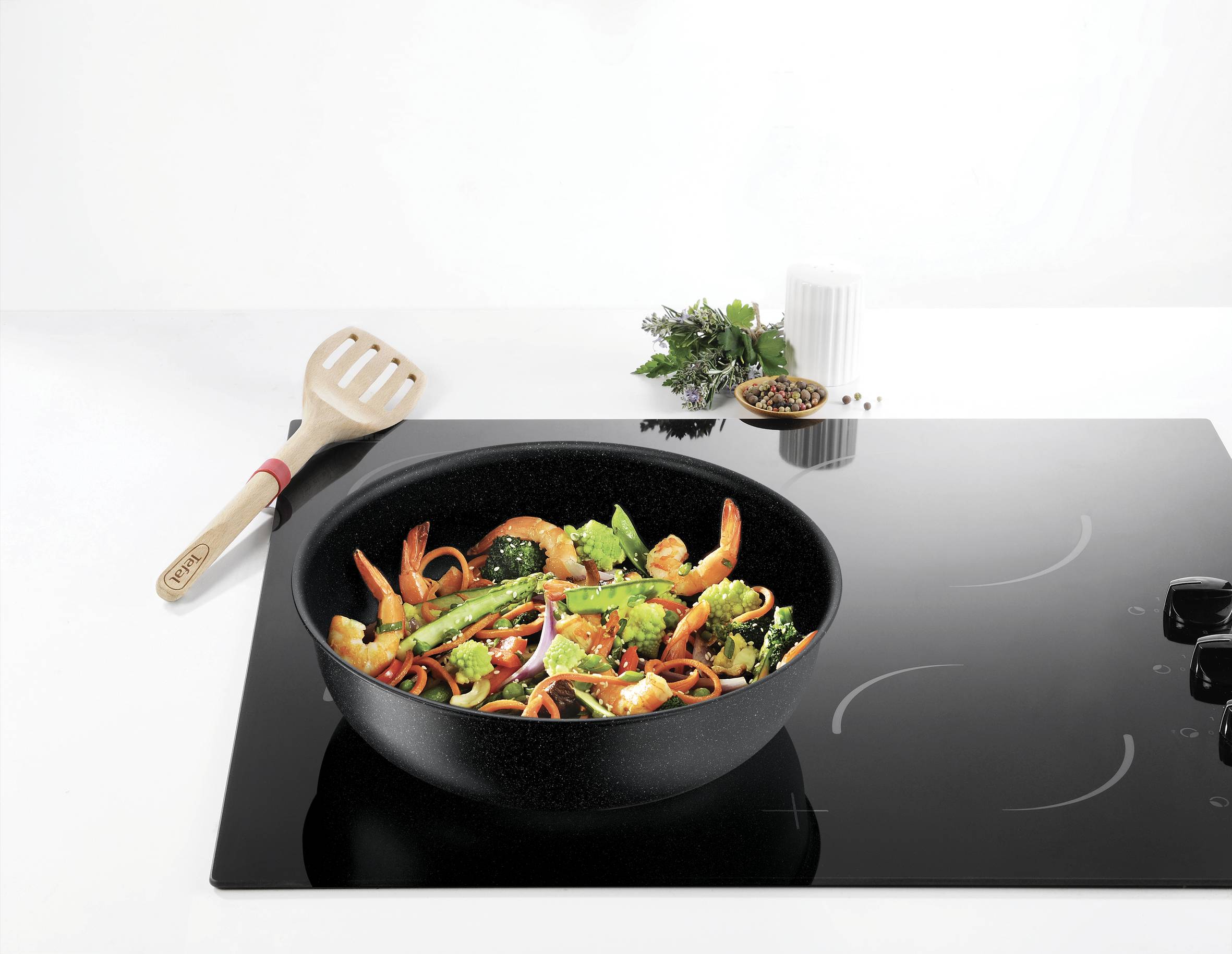 Ingenio Black Stone Poêle wok 26 cm