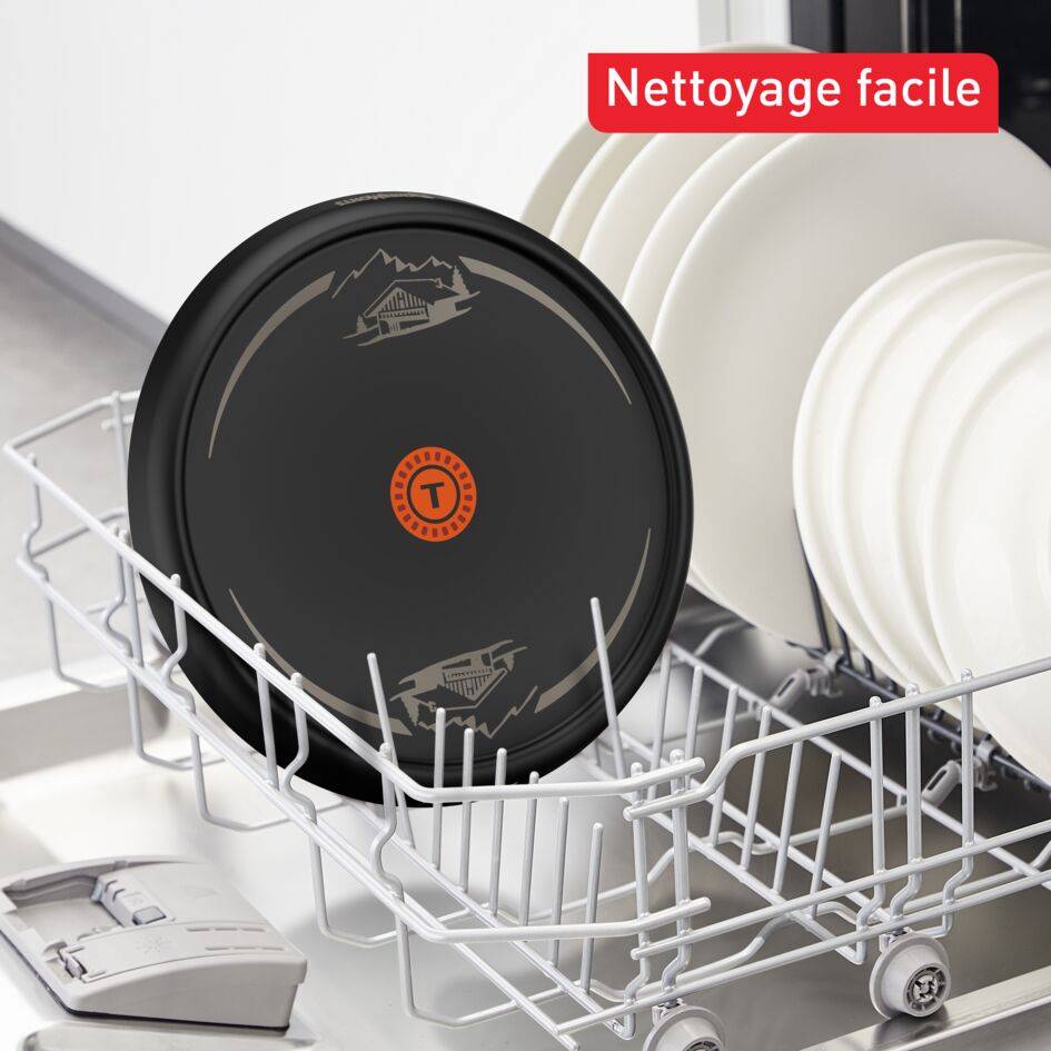 RichesMonts, Appareil à raclette 3-en-1, Raclette, Plancha, Crêpière, Antiadhésif, 6 personnes