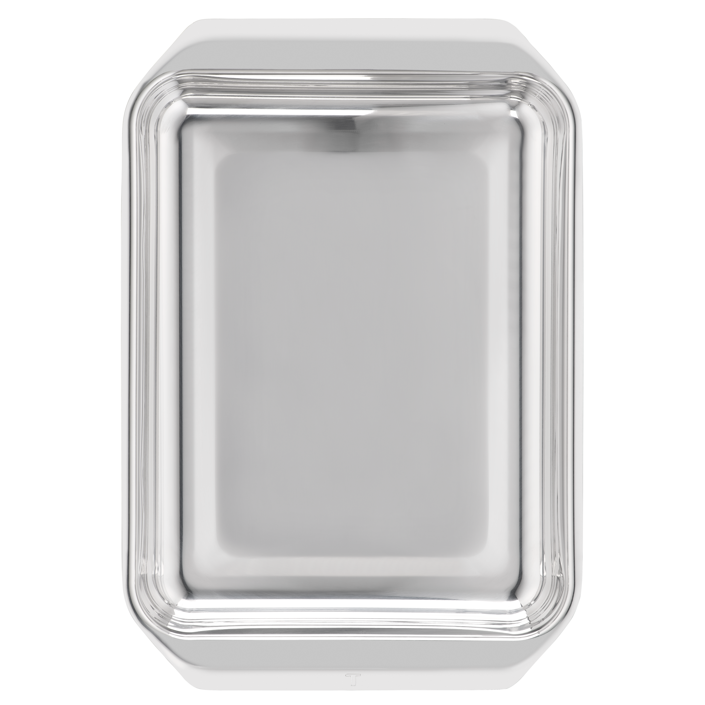 Excellence, Grand plat à four en acier inoxydable 42x29 cm, Garantie de 10 ans