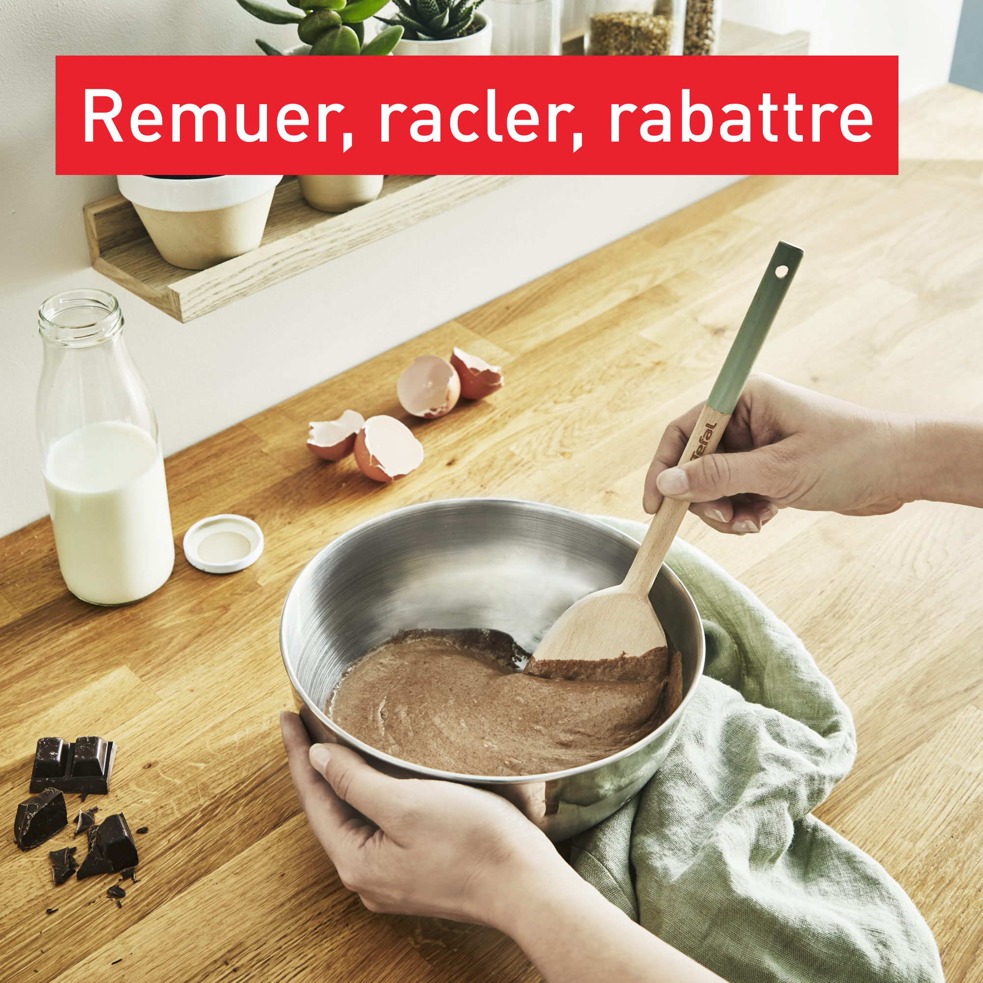 Natura Set d'ustensiles en bois : Cuillère large 28 cm,&nbsp;Spatule 29 cm, Maryse 28 cm, Cuillère 29 cm&nbsp;et pot à ustensiles