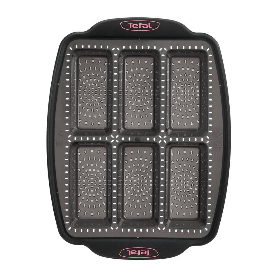 Crispybake moule 6 mini cakes silicone 29x21cm