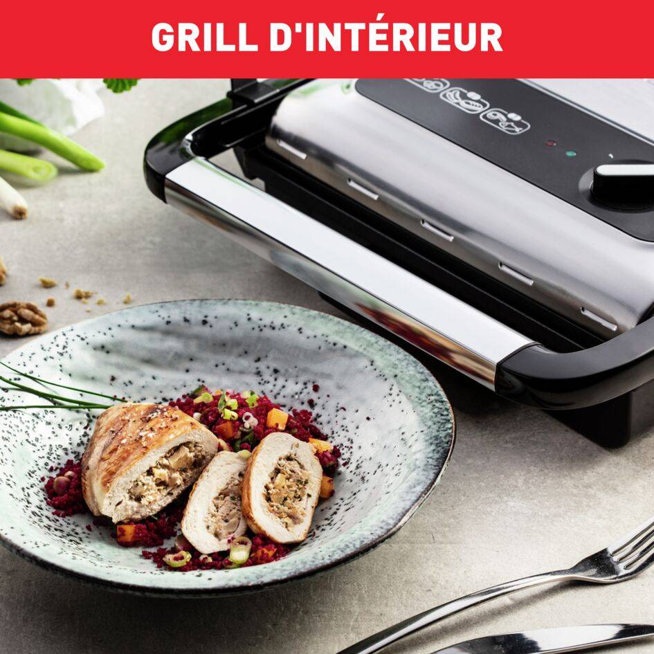 Inicio, Grill multifonction, Croque-Monsieur, Panini, 2000W, Thermostat 3 positions