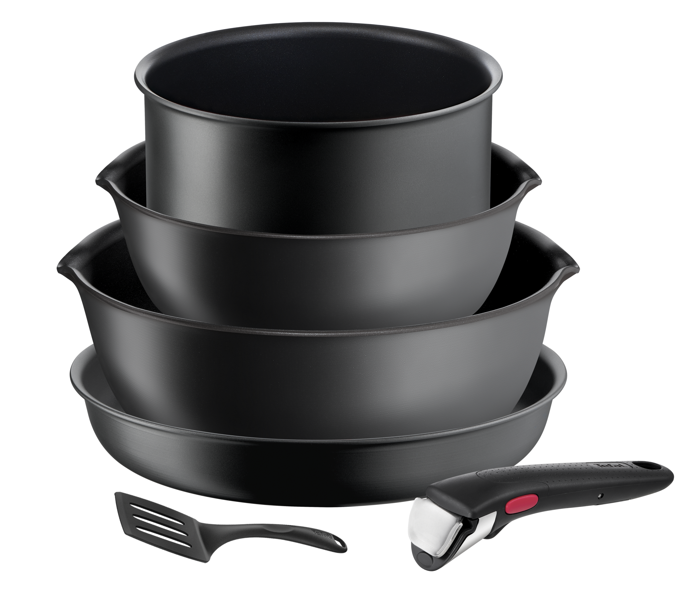 Ingenio Ultimate, Antiadhésif, Batterie de cuisine 6 pièces, Induction