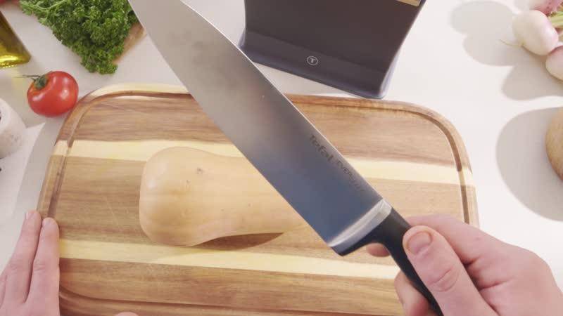 EverSharp, Couteau de chef et bloc à couteau avec système d'affûtage intégré