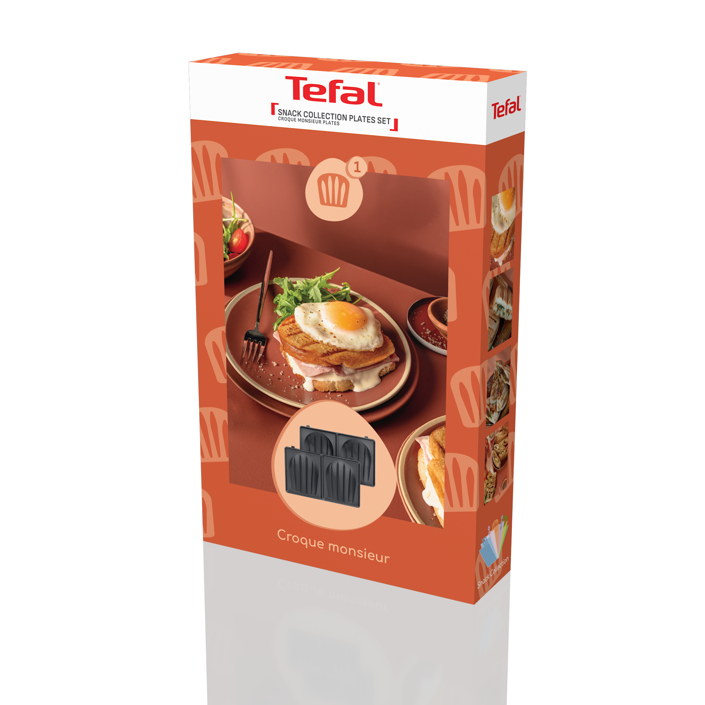Tefal XA800112 Snack Collection - box 1: Toast | Auf Lager | Günstig