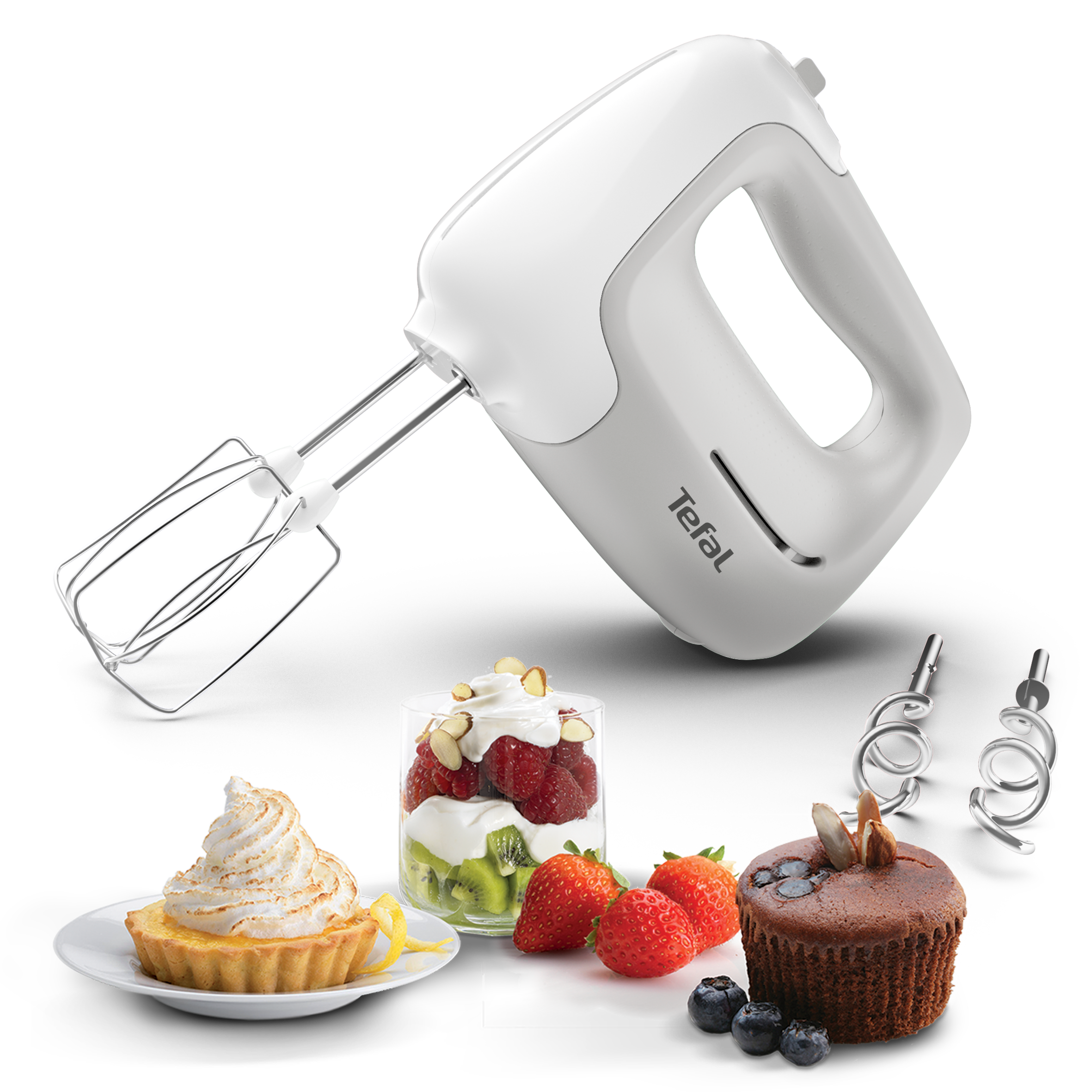 Prep'mix, Batteur électrique, + 2 jeux de fouets, 5 vitesses, 450W