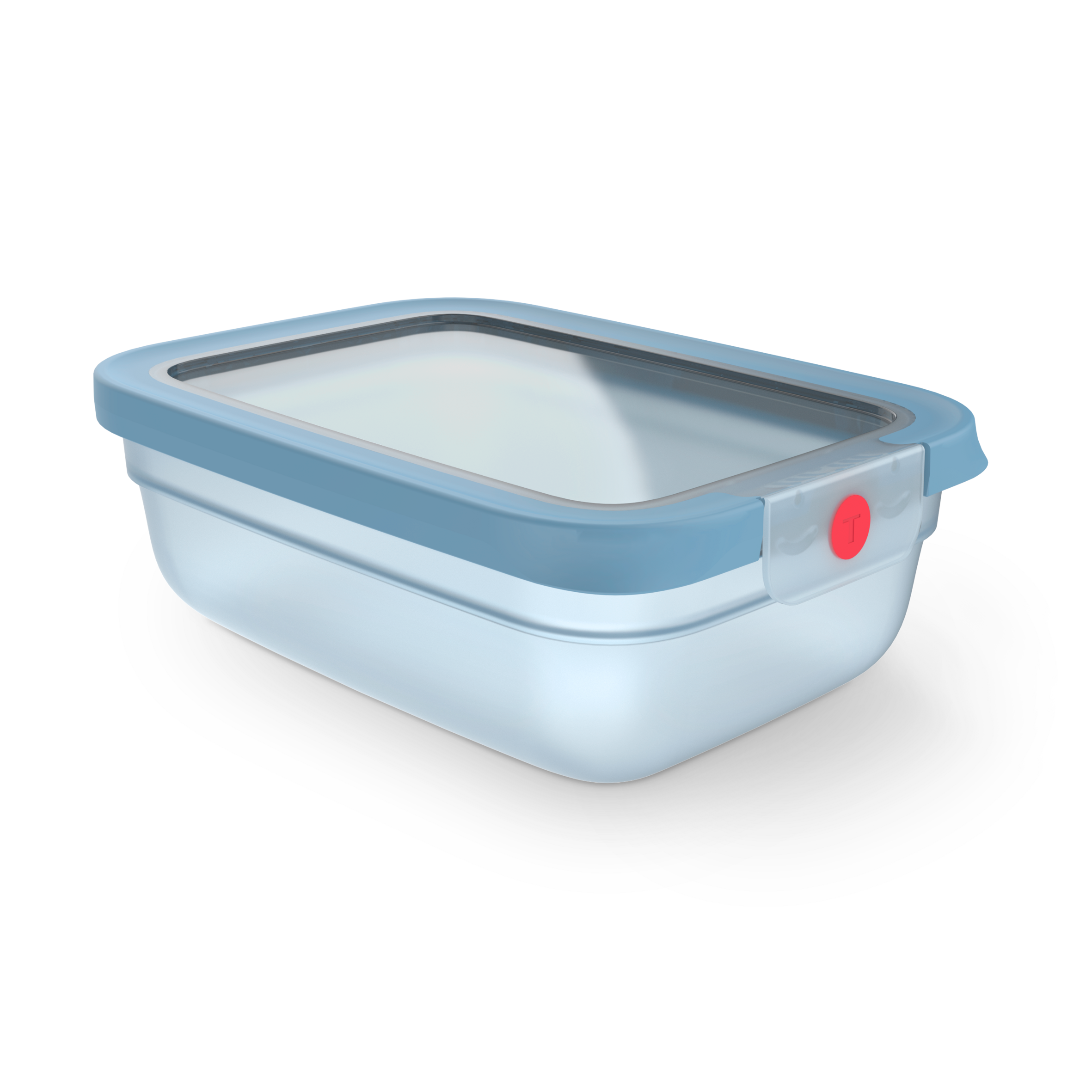 ONECLICK, Boîte de conservation, 1,2L, Bleu
