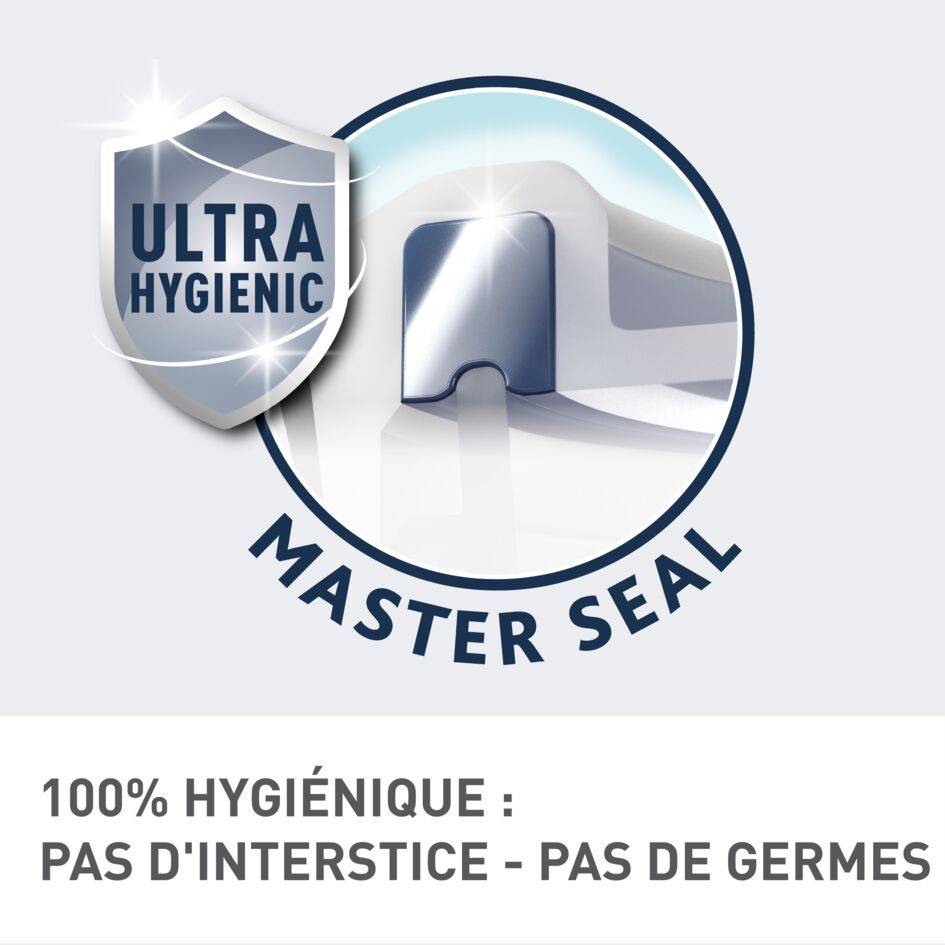 MASTERSEAL Inox Boîte de conservation carrée 0,2 L