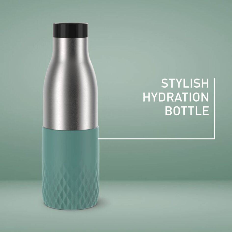 BLUDROP SLEEVE Gourde 0.5 L vert