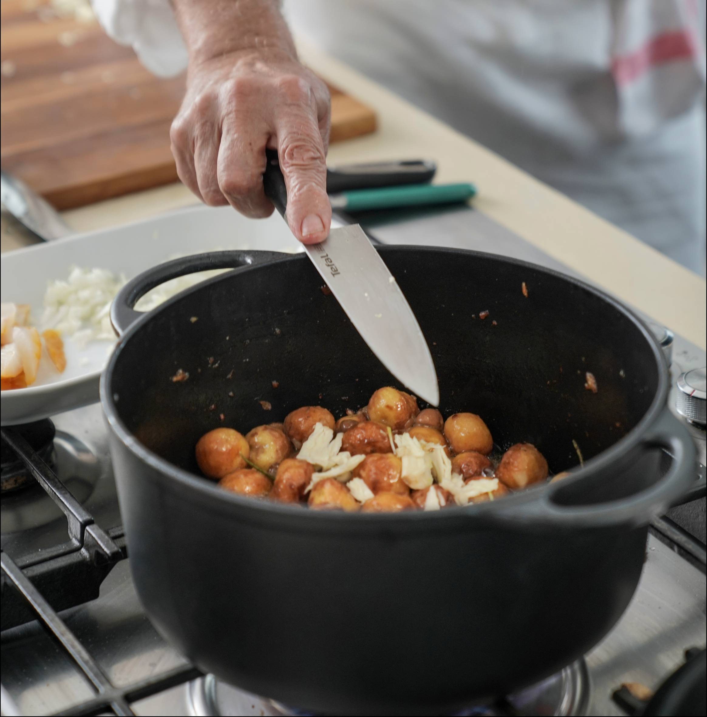 Pierre Gagnaire heritage cocotte fonte d'acier ronde 19cm / 2,2l