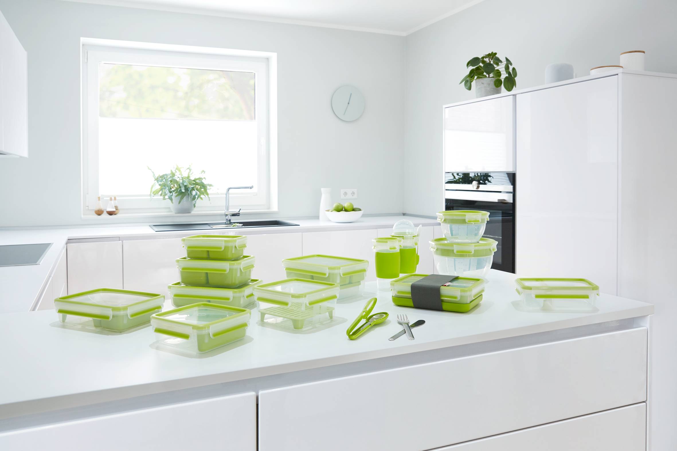 MASTERSEAL TO GO Vert Boîte snack 1,2 L