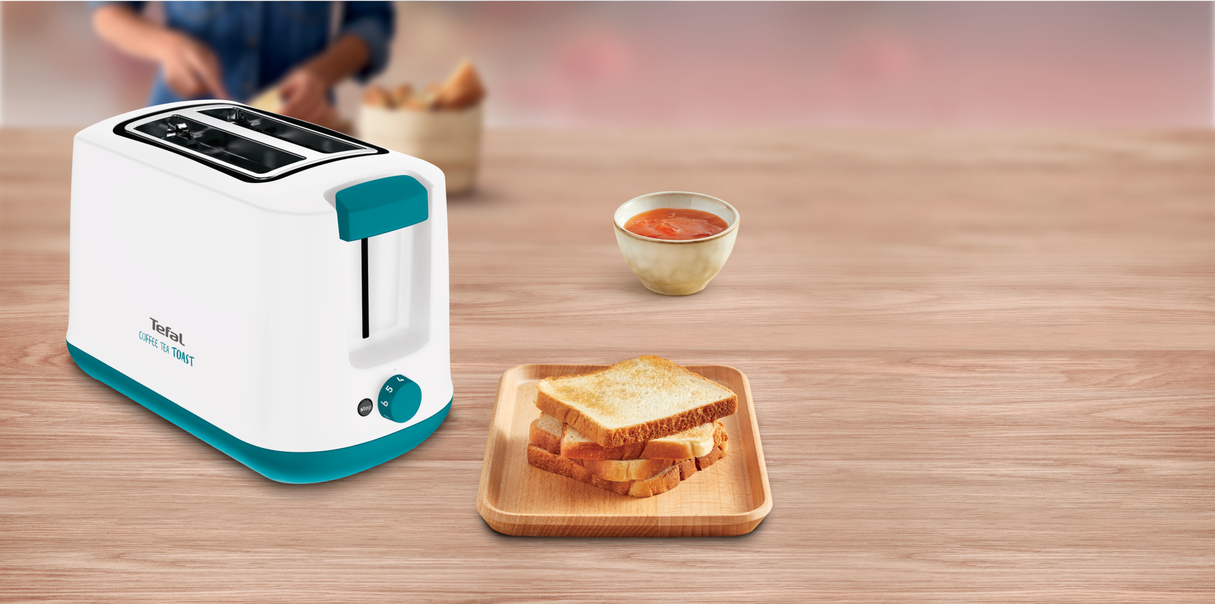 Coffee Tea Toast 2 fentes