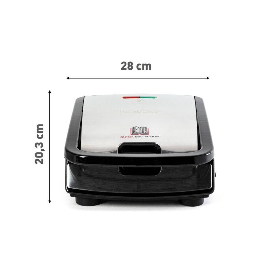 Snack Collection, 2 jeux de plaques, sandwichs et gaufres