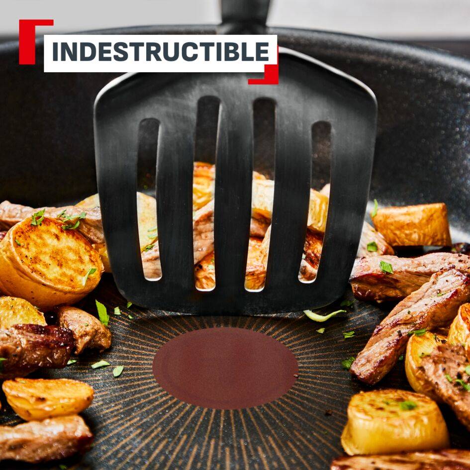 Ingenio Excellence+, Batterie de cuisine 3&nbsp;pièces, Empilable, Revêtement antiadhésif