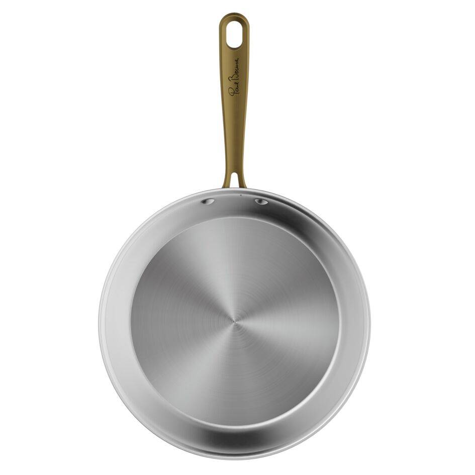 Tefal & Bocuse, Poêle de 28&nbsp;cm, Induction, Acier inoxydable sans revêtement