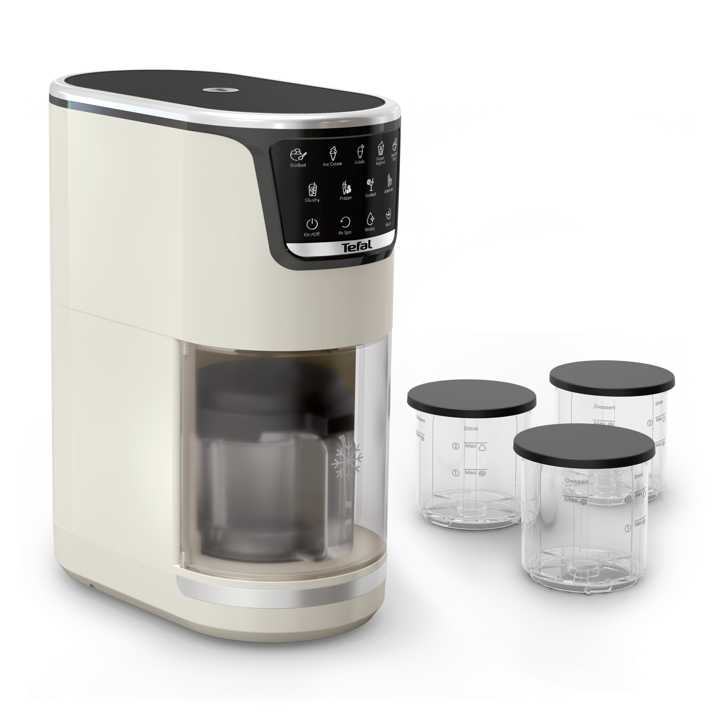 Dolci, Machine à glaces, 10 programmes, Nettoyage automatique