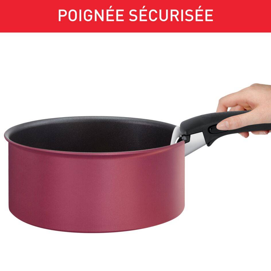 Ingenio Performance, Batterie de cuisine 10pcs, Antiadhésif, Induction