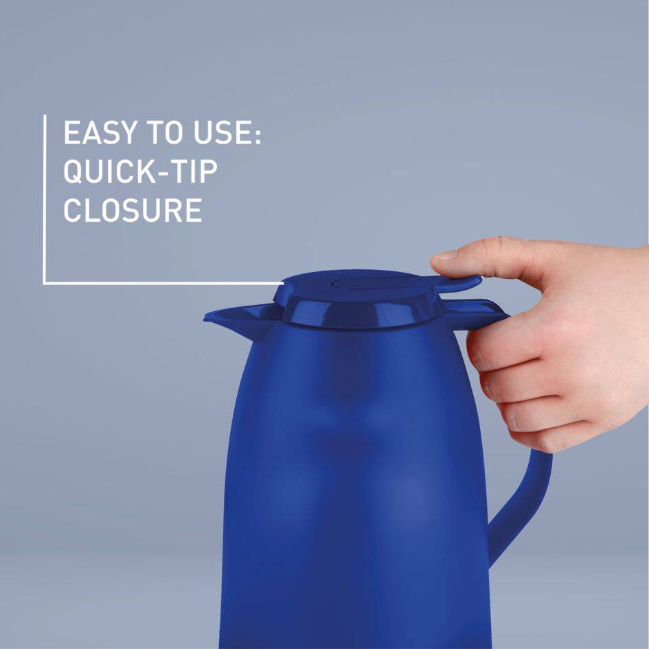Carafe isotherme 1 L - Bleu translucide MAMBO