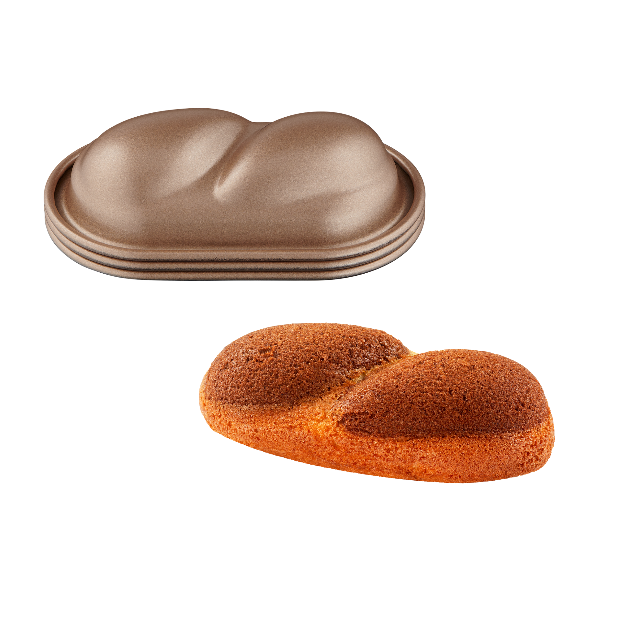 Creabake 3 moules à petite torsade