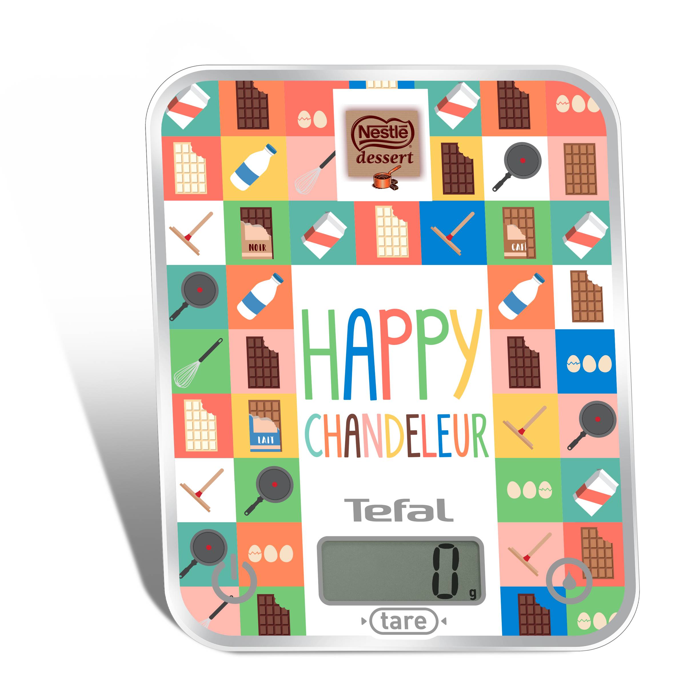 OPTISS DECOR Balance de cuisine Chandeleur