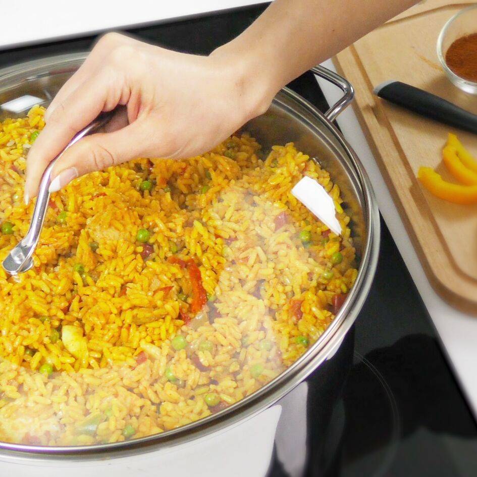 Intuition XL extra grande marmite inox 32cm (14l) + cv