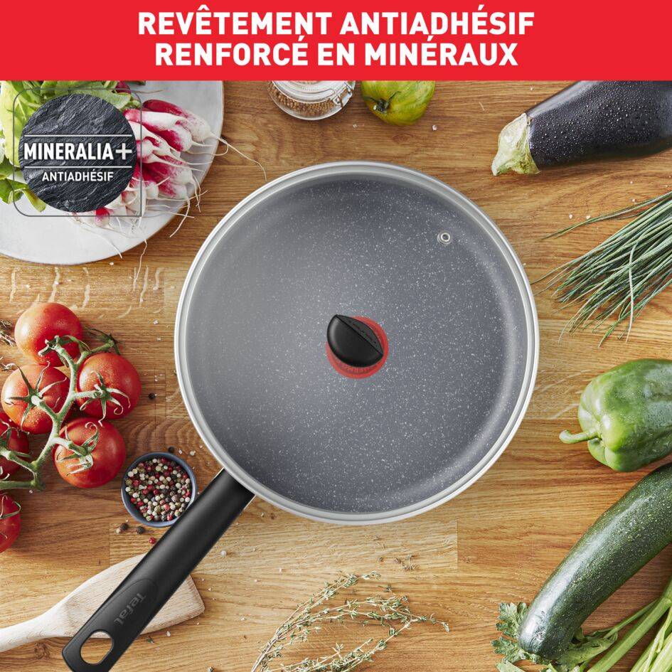 Natural on sauteuse 24cm + couvercle