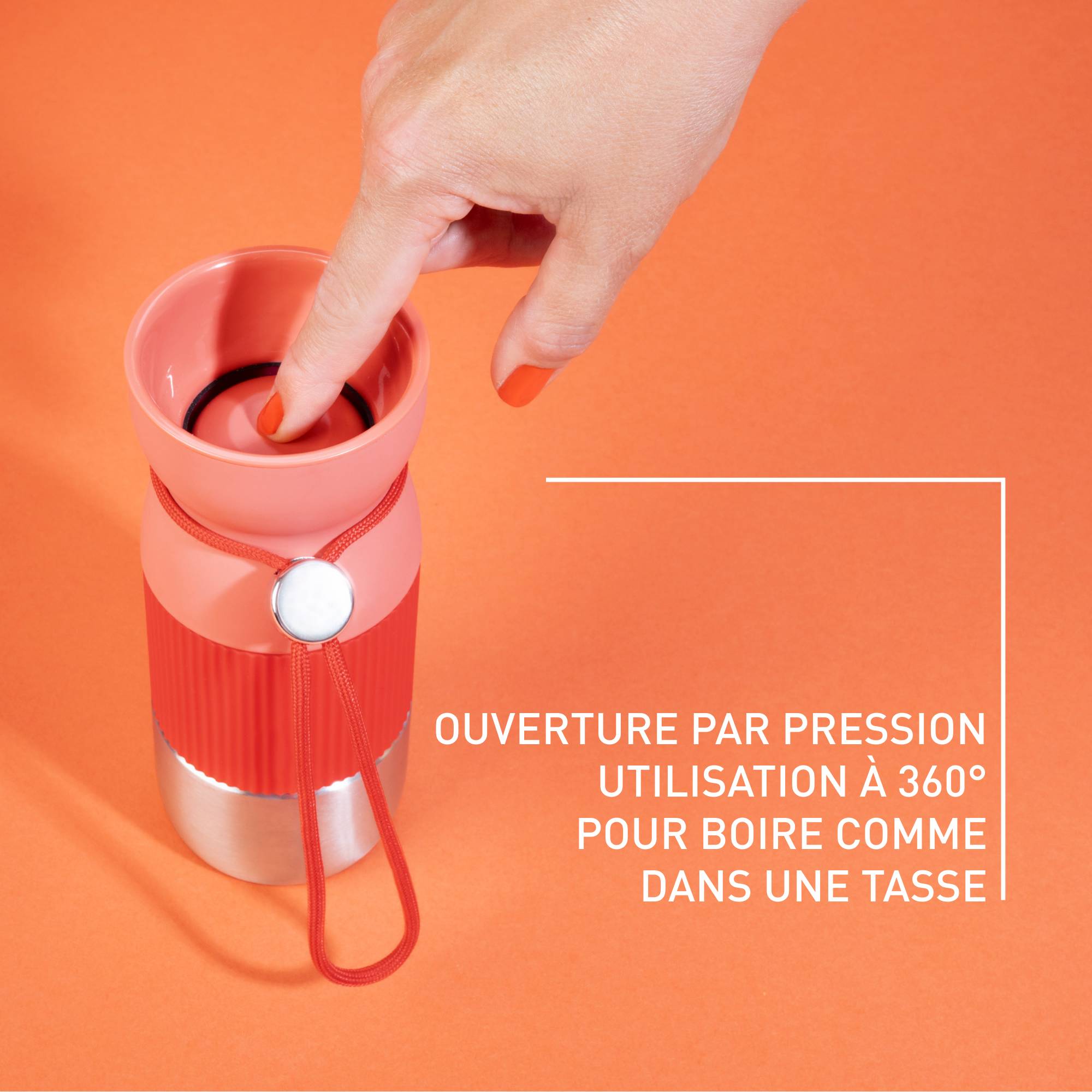 BE YOU CUP, MUG DE VOYAGE ISOTHERME