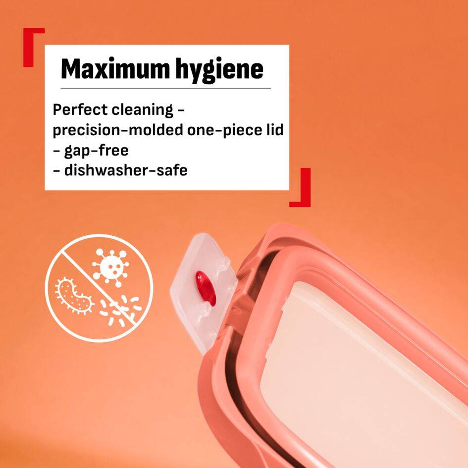 ONECLICK, Boîte de conservation, 1,2L, Orange