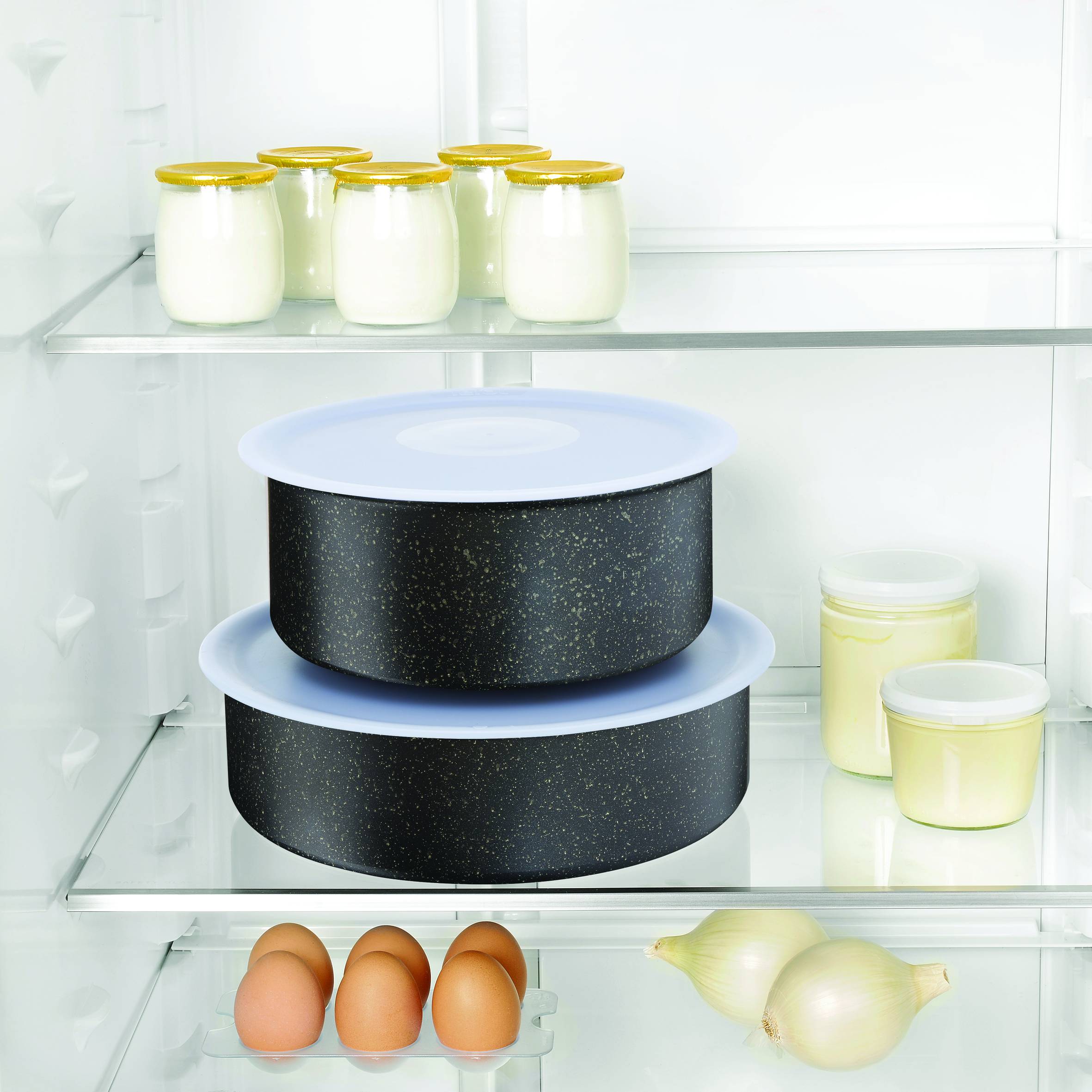 INGENIO AUTHENTIC NOIR MOUCHETE Poêle 26 cm Induction