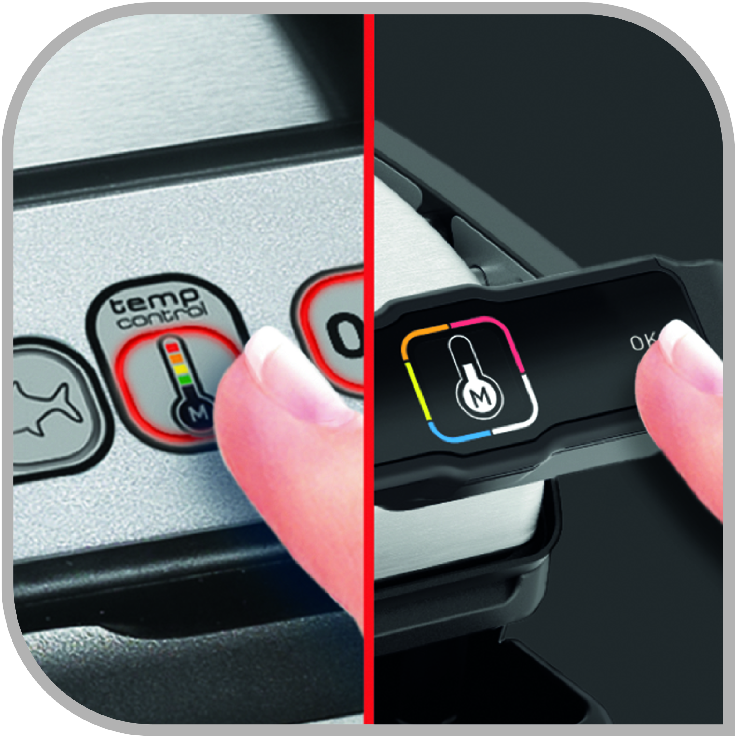 Plaques à gaufres x 2 et louche Optigrill XA724810 