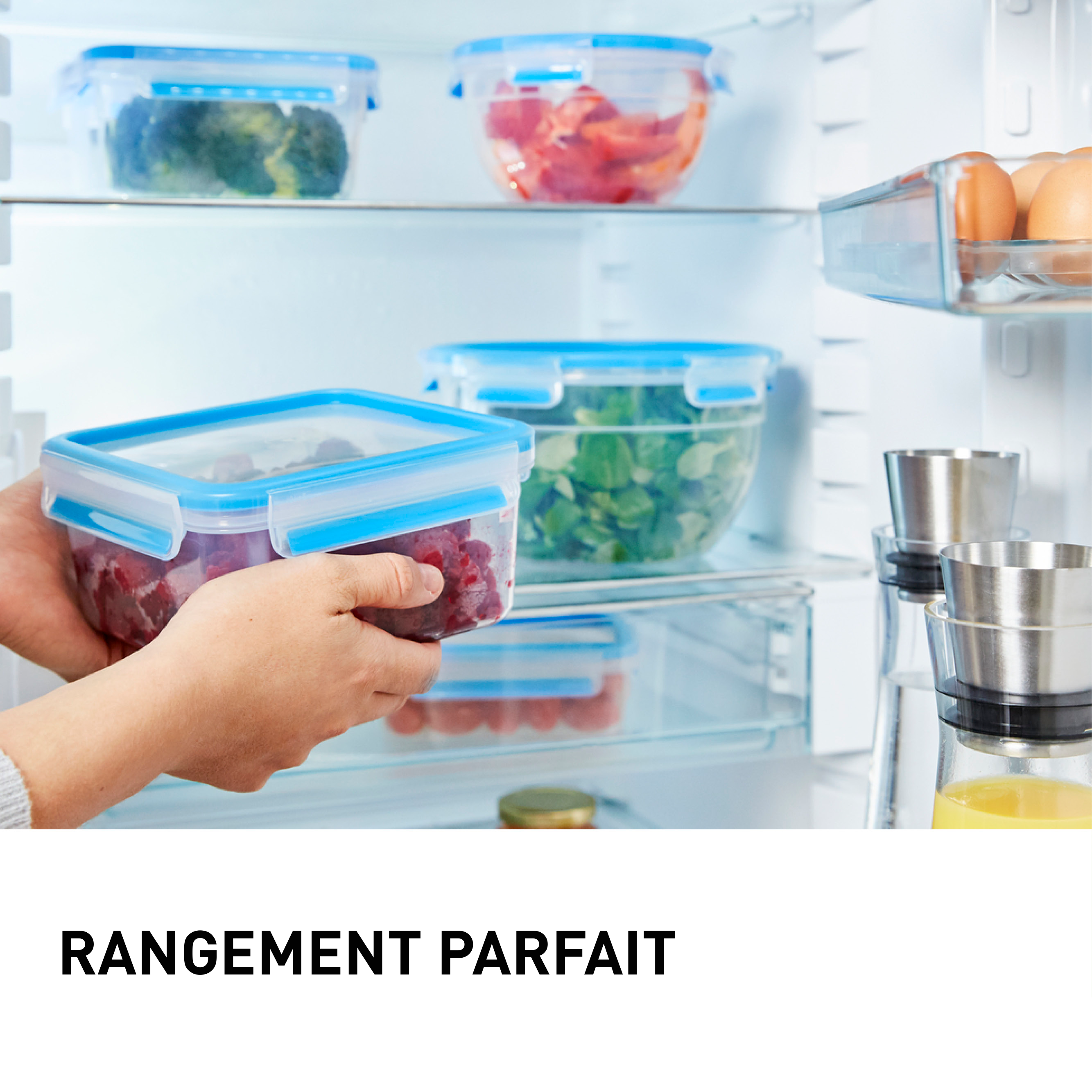 Masterseal Fresh Boites de convervation, Lot de 9 pièces