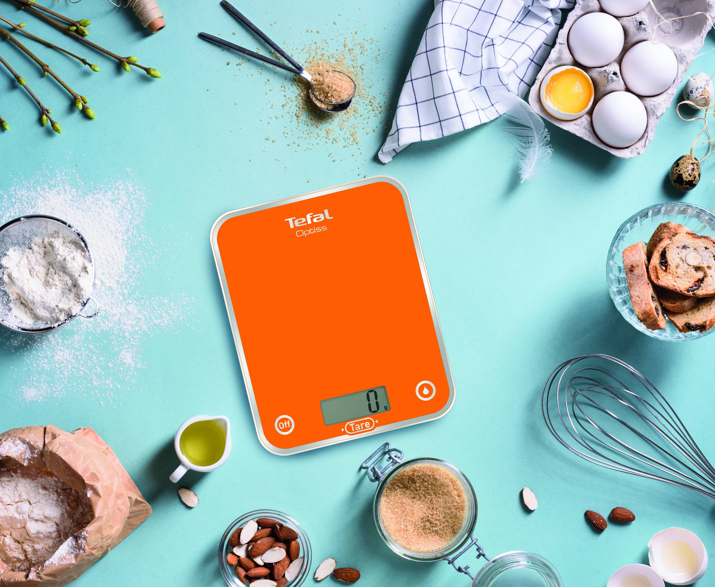 OPTISS ORANGE Balance de cuisine