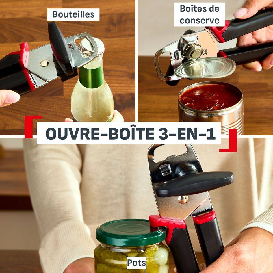 Ingenio+, Ouvre-boîte, Robustesse, Résistance à la chaleur