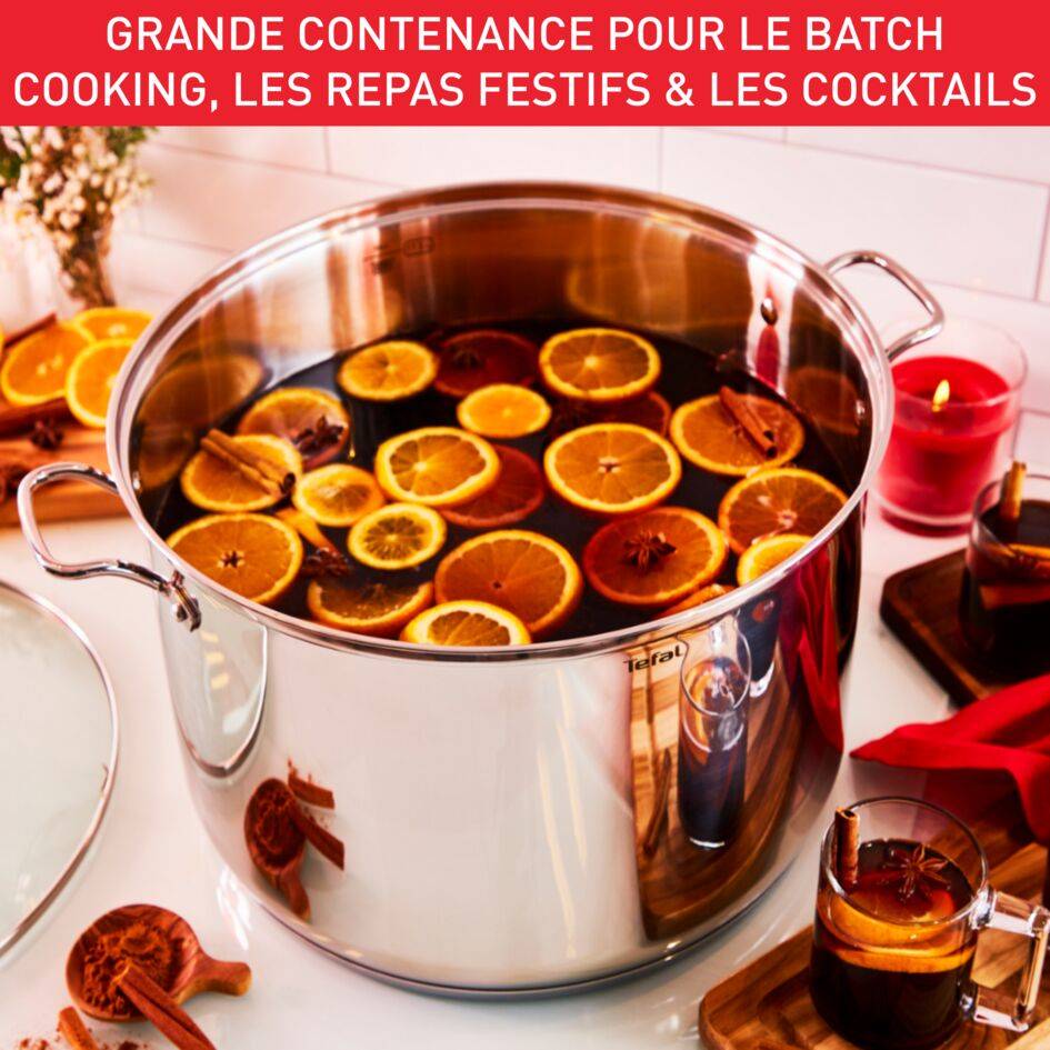 Intuition XL Grande marmite inox 32 cm / 12 L