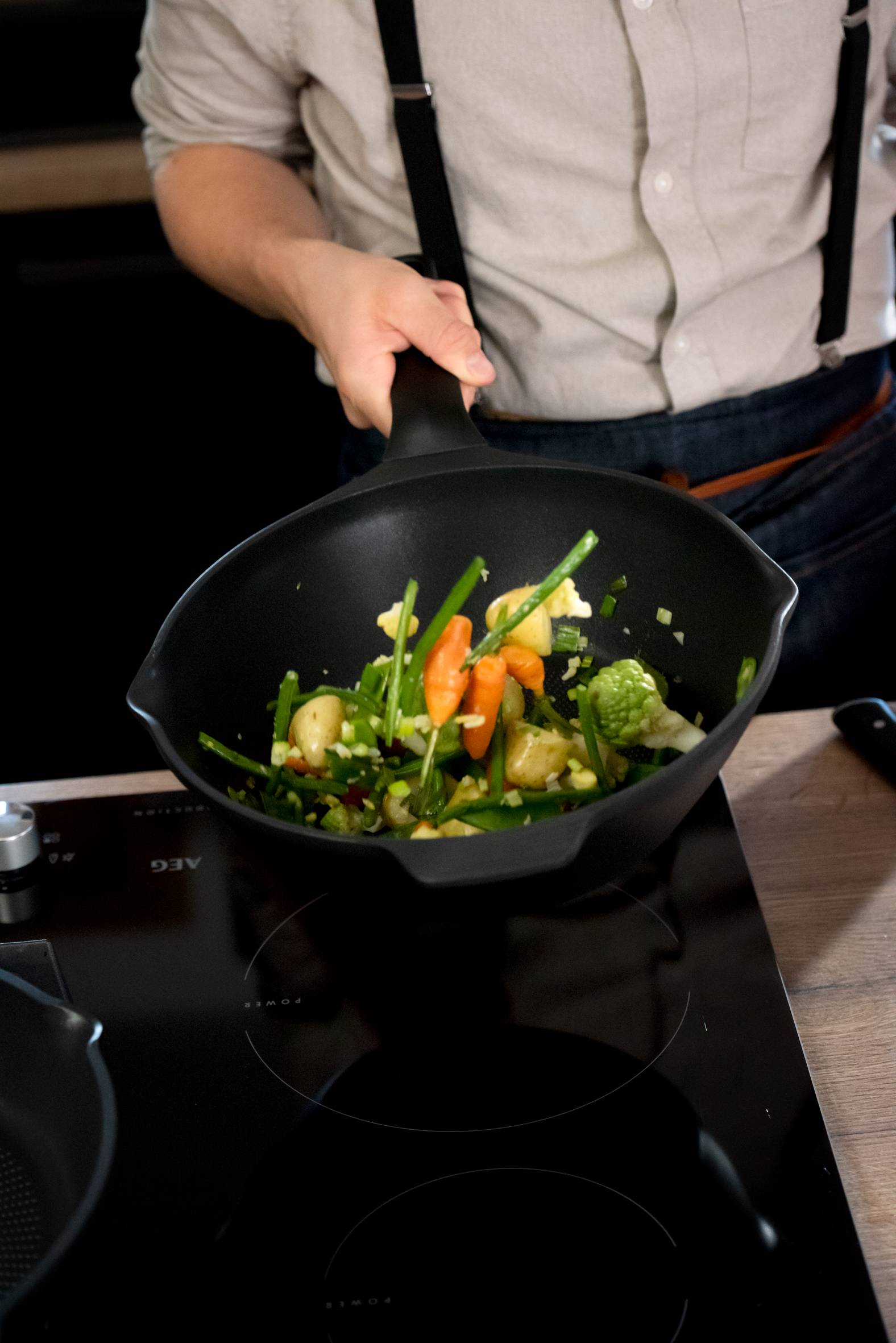Robusto Poêle wok 28 cm