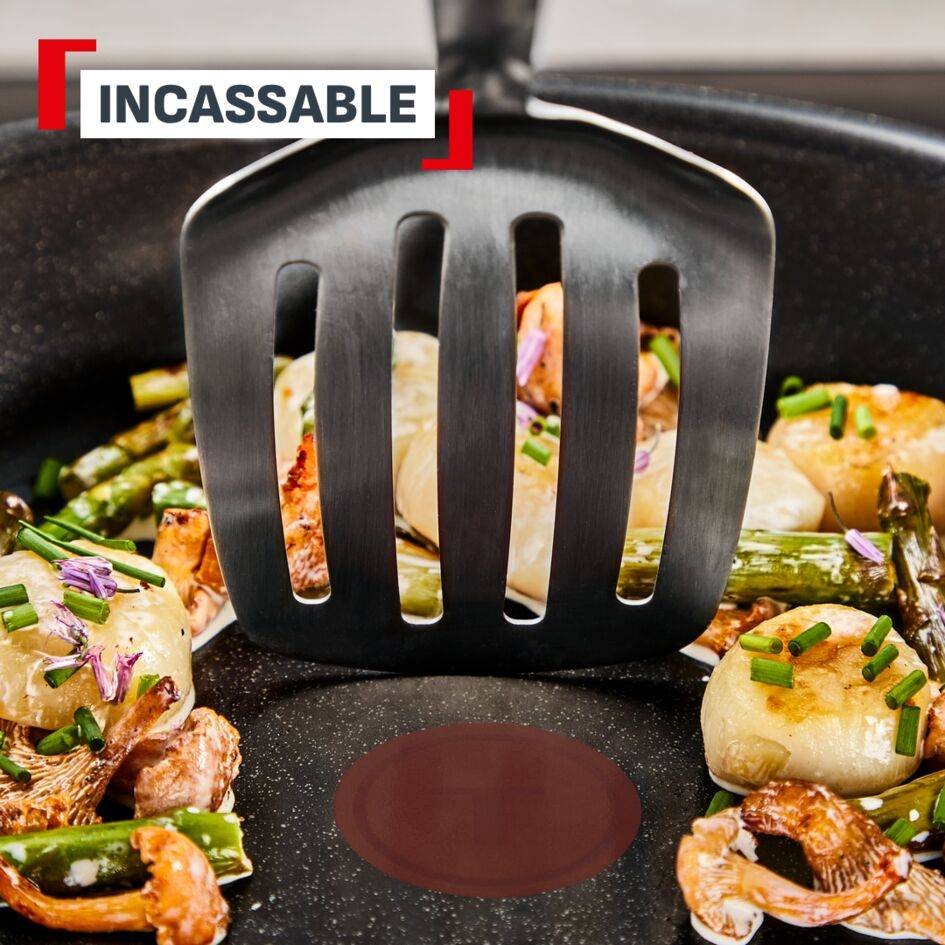 Ingenio Excellence Ceramic, Poêle 26&nbsp;cm, Empilable, Revêtement en céramique antiadhésif