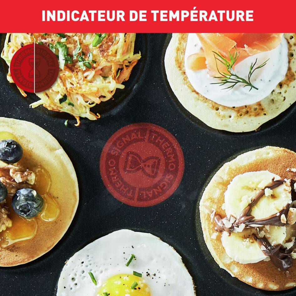 Poêle multi-crêpes 27 cm