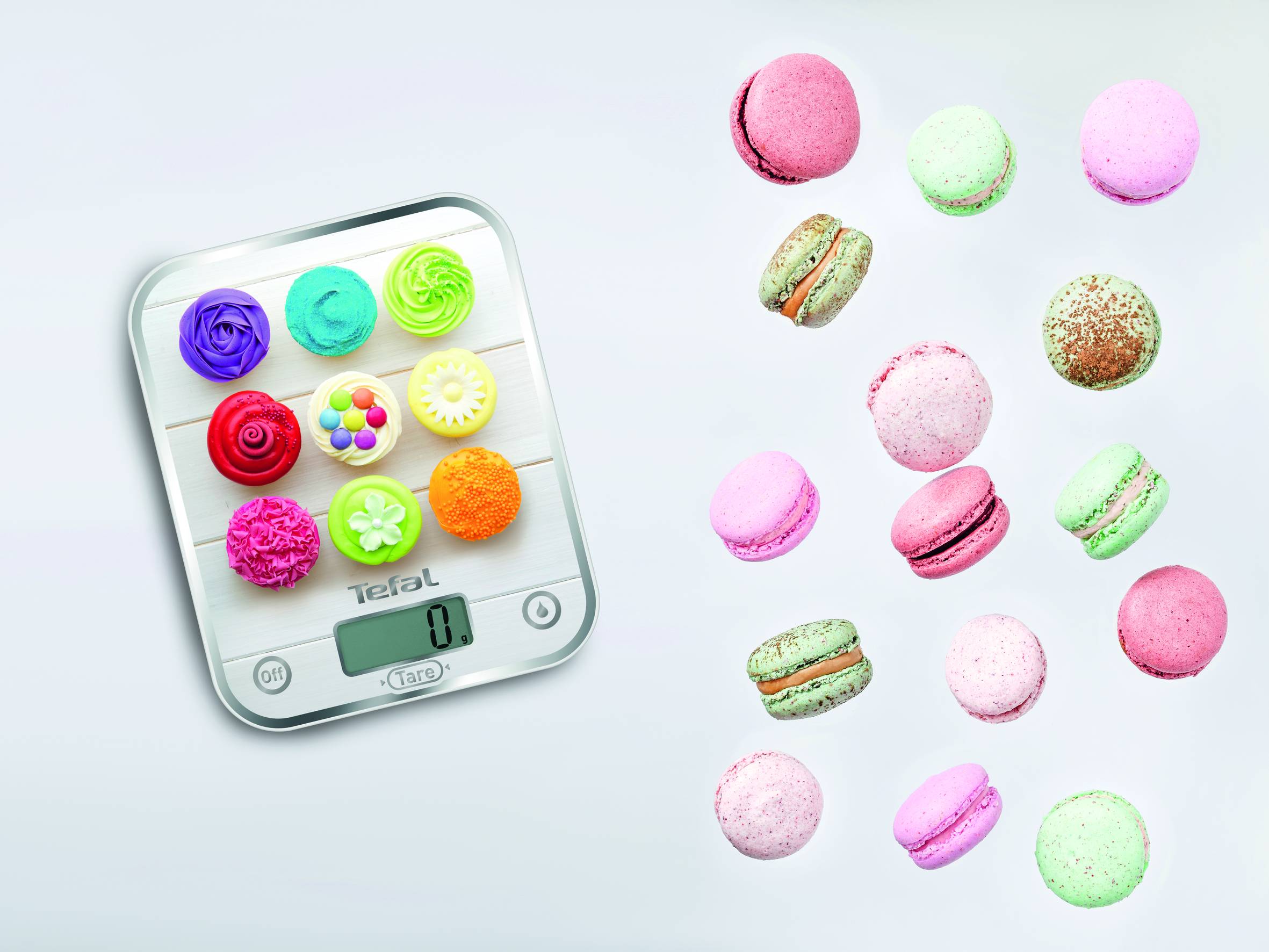 OPTISS DECOR Balance de cuisine Cup cakes