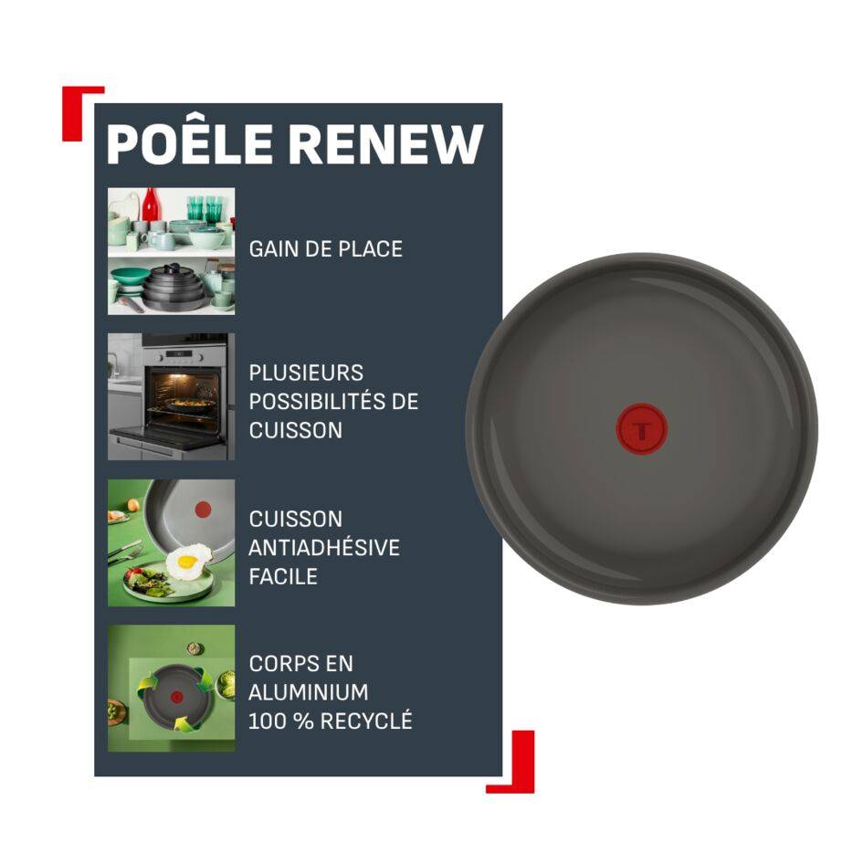 Ingenio Renew Ceram, Poêle 28 cm