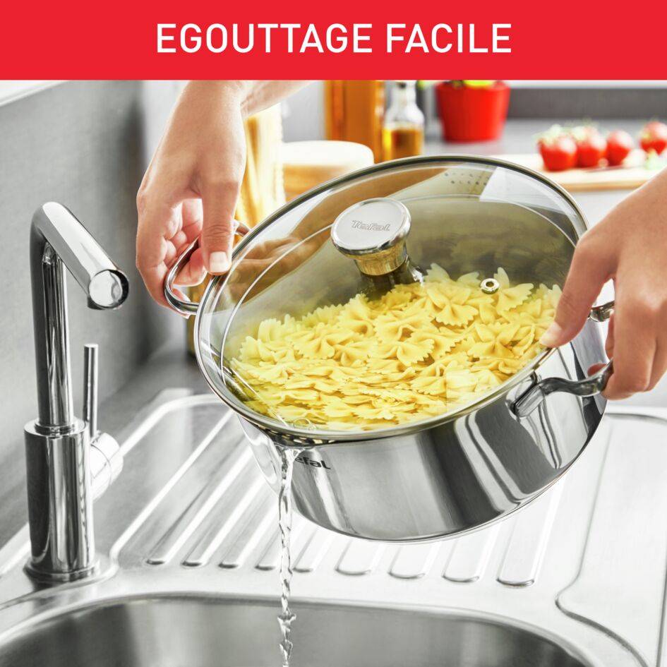 Duetto On, Inox, Batterie de cuisine 9 p, Induction