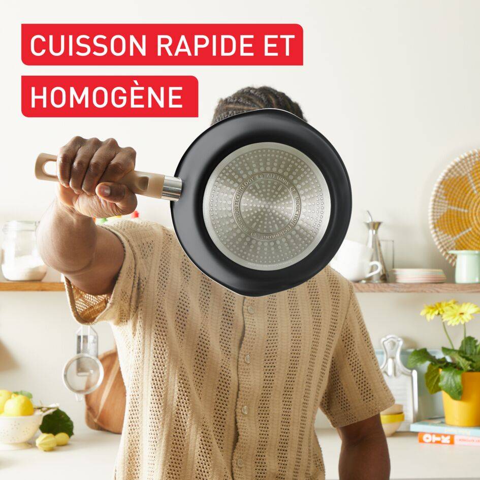 One Pick Pot, Poêle 22&nbsp;cm, Polyvalence, Revêtement antiadhésif résistant
