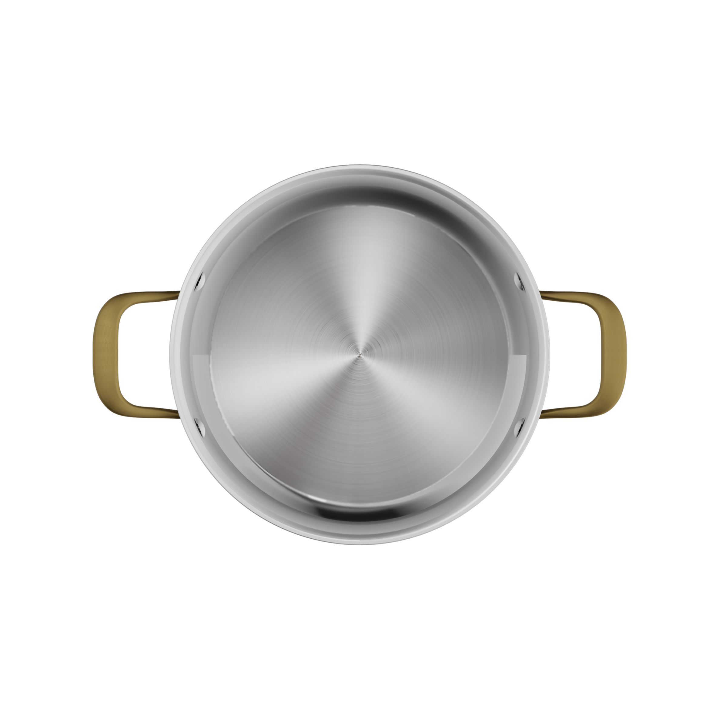 Tefal & Bocuse, Faitout de 24 cm avec couvercle en verre, Acier inoxydable sans revêtement