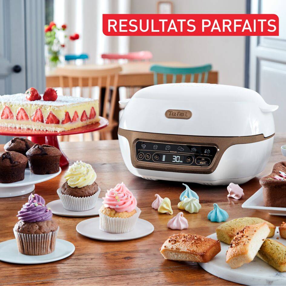 Cake Factory, Appareil à gâteau, 5 programmes automatiques intelligents, Compact