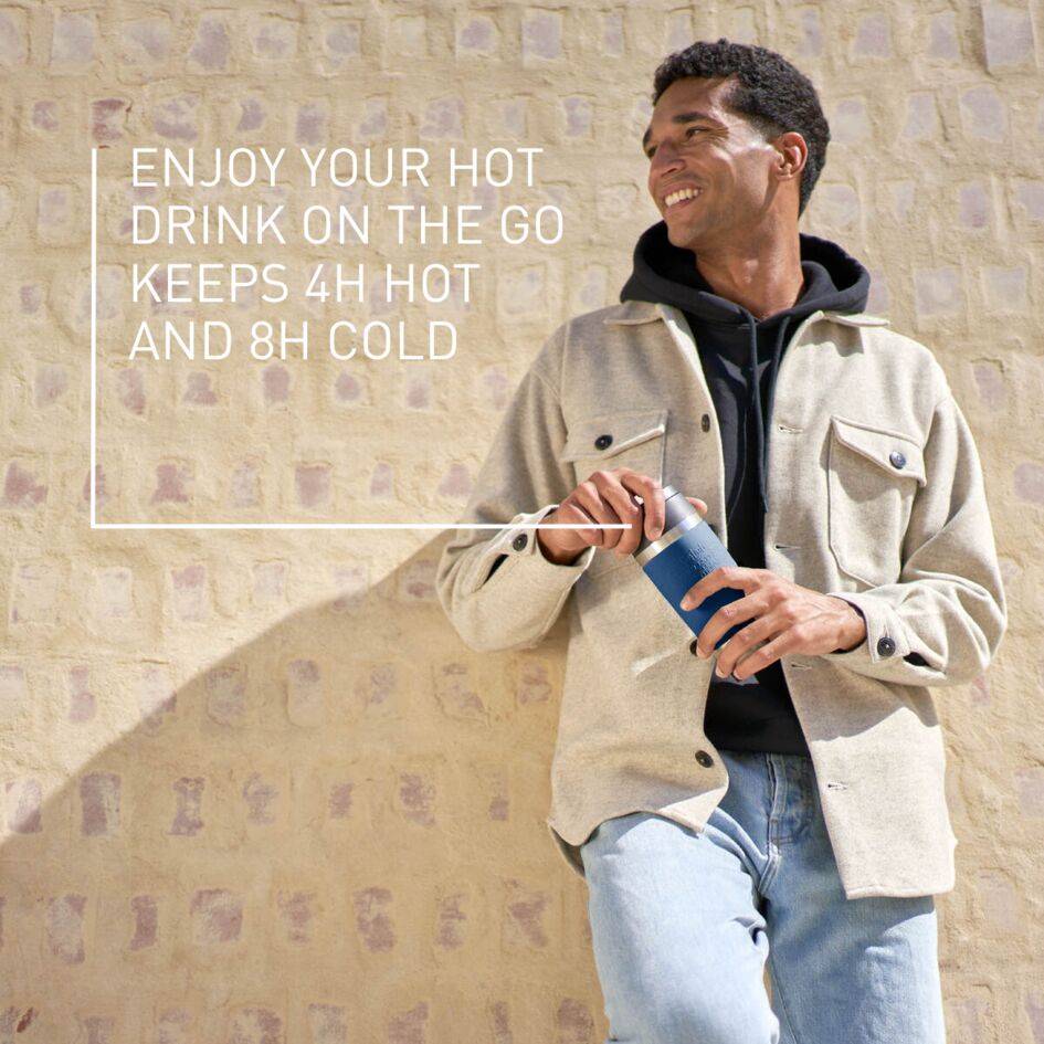 TRAVEL MUG CLASSIC 0,36L BLEU FONCE